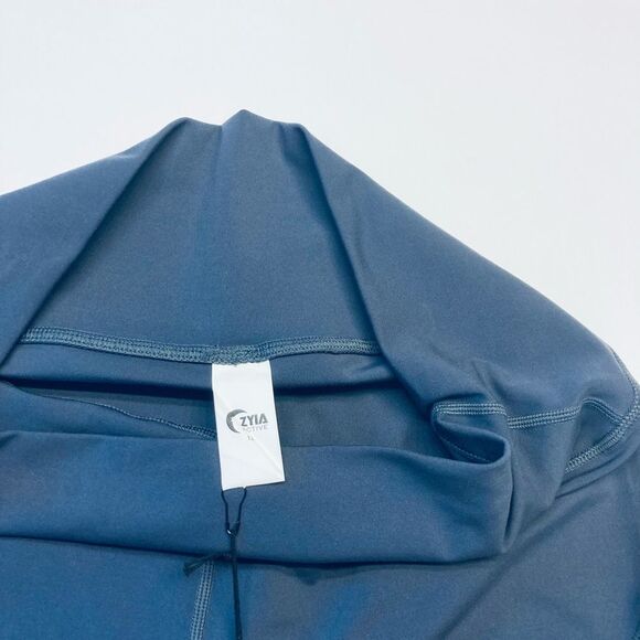 ZYIA Neon Yellow Parallel Luxe‎ High Rise 7/8 24” leggings Size 12 NWT - Picture 6 of 13